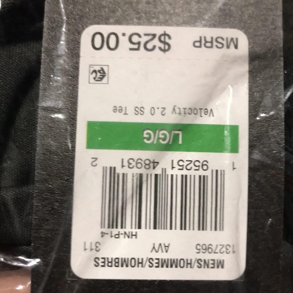 Mens UA velocity short sleeve - Picture 12 of 12